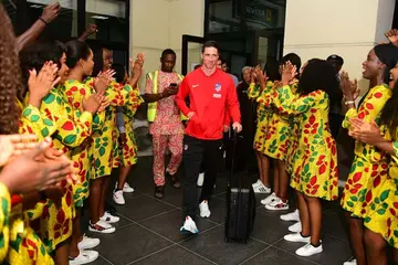 Atletico Madrid players arrive Uyo for friendly with Super Eagles