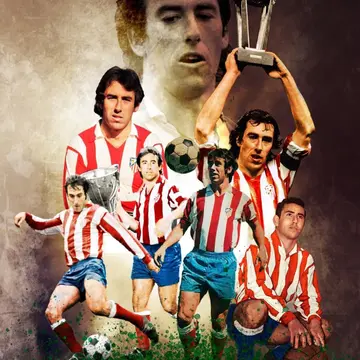 Famous Atletico Madrid legends