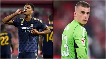 Jude Bellingham, Andriy Lunin, Real Madrid, England, la Liga