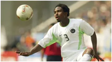 Celestine Babayaro, Super Eagles, left-back