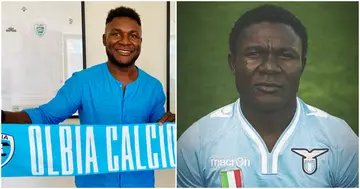 Joseph Minala, Olbia Calcio, Cameroon, Italy