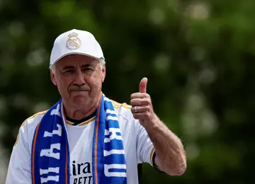 Real Madrid coach Carlo Ancelotti has steered the team to a verge of another league and Champions League double