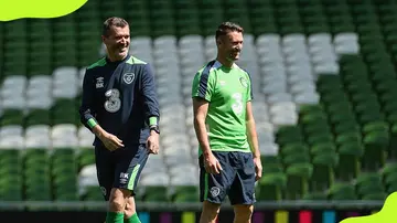 Are Roy Keane and Robbie Keane related?