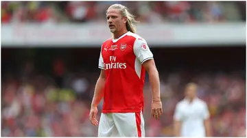 Former Arsenal midfielder Emmanuel Petit has admitted he regrets overlooking the chance to join Manchester United. Photo by Catherine Ivill.