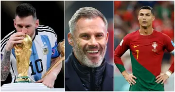 Lionel Messi, Jamie Carragher, Ronaldo, World Cup