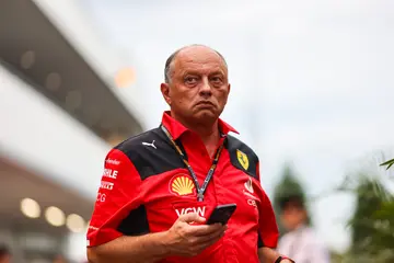 Fred Vasseur in Suzuka, Japan