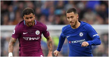 Kyle Walker, Eden Hazard