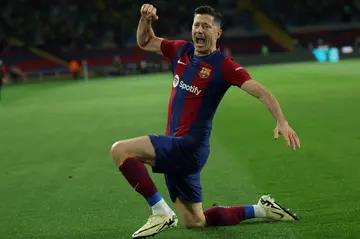 Robert Lewandowski struck twice in Barca's win over Valencia to ensure Real Madrid cannot win La Liga simply by beating Cadiz