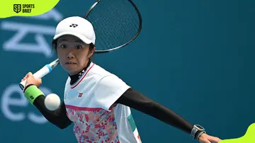 Soft tennis, player Cheng Chu-ling