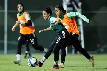 Saudi women weren't allowed to attend football matches until January 2018, let alone play at the professional level