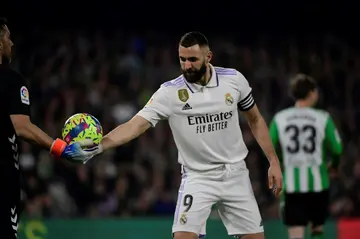 Real Madrid striker Karim Benzema has been out for over a third of his team's games this season
