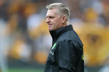 Unhappy return - Norwich manager Dean Smith