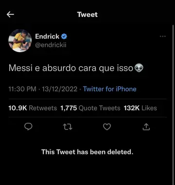 Endrick, Lionel Messi, Brazil, Argentina, Croatia, World Cup