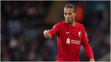 Virgil van Dijk, Liverpool, Leicester City, Premier League.