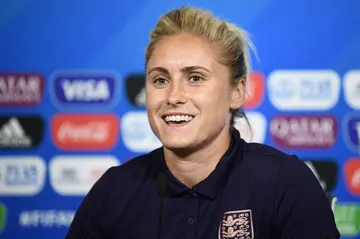 Bowing out: Former England women's football captain Steph Houghton