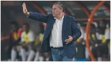 Jose Peseiro steps down as Super Eagles coach after an excellent performance at the 2023 Africa Cup of Nations. Photo: Ulrik Pedersen.