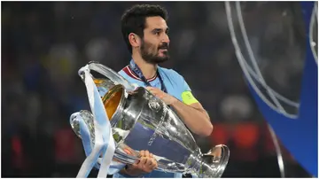 Ilkay Gundogan, Manchester City, UEFA Champions League final, Ataturk Olympic Stadium, Istanbul, Turkey.