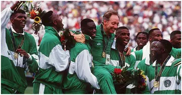 Nigeria, Super Eagles, Sunday Oliseh, Atlanta 96, Olympics, Emmanuel Babayaro