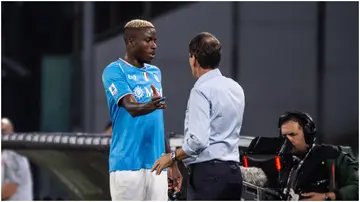 Victor Osimhen, Rudi Garcia, Napoli, Udinese.