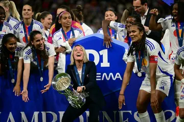 French title winners Lyon face Barcelona in the women's Champions League final on Saturday in Bilbao