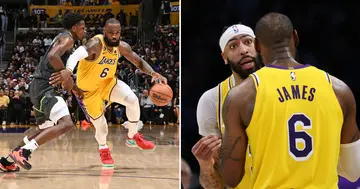 LeBron James, Anthony Davis, Anthony Edwards, Karl-Anthony Towns, Los Angeles Lakers, Minnesota Timberwolves, NBA, Play-In, Rudy Gobert, Mike Conley, Denis Schroder
