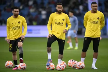 Paris Saint-Germain have attracted Lionel Messi (left), Neymar (centre)and Kylian Mbappe (right)under Qatari ownership