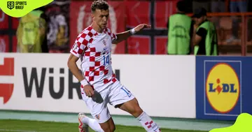 Ivan Perišić, the best croatian footballer, in action.