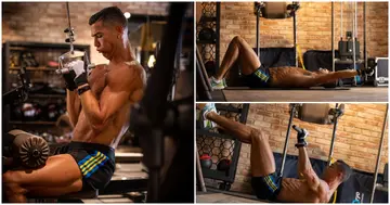 Cristiano Ronaldo, Manchester United, physique, shredded, figure, incredible, workout, CR7, Premier League