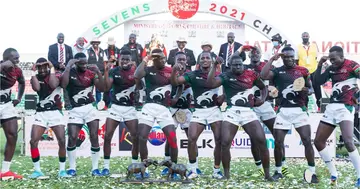 Kenya beat Germany 12-5 at the Nyayo Stadium to reclaim the Safari Sevens title.