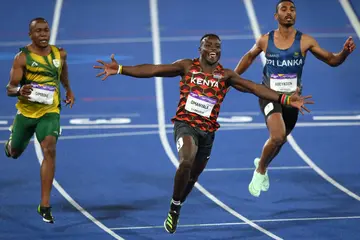 Ferdinand Omanyala, Commonwealth Games, Laventa Amutavi, 100 metres African record