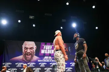 Tyson Fury and Wilder