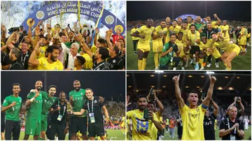  Cristiano Ronaldo, Al-Nassr, Al-Hilal, Arab Cup, Sadio Mane, celebration