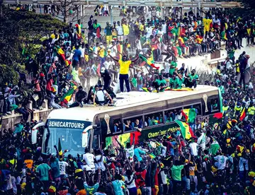 Dakar Celebrates Africa Cup Win As Over Million Fans Fill Streets; Video Drops