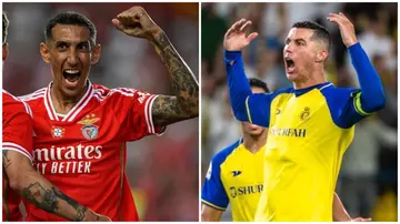 Cristiano Ronaldo, Di Maria, Al-Nassr, Benfica, pre-season