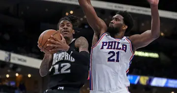 Ja Morant, Joel Embiid, NBA, Memphis Grizzlies, Philadelphia 76ers, Memphis Grizzlies