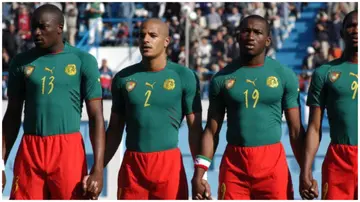 Cameroon, 2004 Unitard, 2006 points deduction, history. 