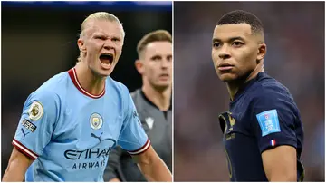 Erling Haaland, Kylian Mbappe, GOAT, Ballon d'Or, Manchester City, France, Ligue 1, Premier League, PSG, rivalry, Cristiano Ronaldo, Lionel Messi