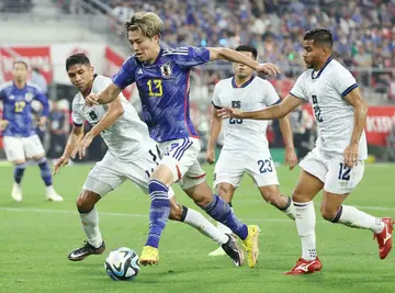 Japan made short work of El Salvador in Toyota during a friendly match