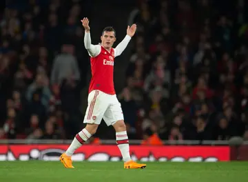Unai Emery faults Granit Xhaka after midfielder clashed with Arsenal fans
