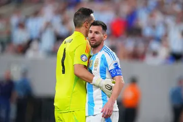 Lionel Messi, Argentina, Claudio Bravo, Copa America, Chile