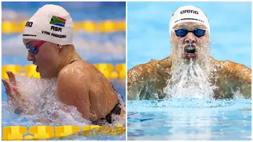 World Aquatics Championships, South Africa, Doha, Lara van Niekerk, Chad le Clos, Matthew Sates.