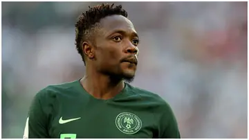 Ahmed Musa shares a Christmas post on social media. Photo: Alex Morton.