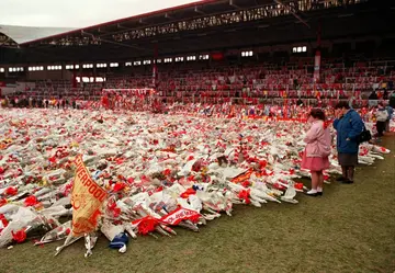 The Hillsborough disaster remains Britain's worst sporting tragedy and was caused during a crowd surge at one end of Sheffield Wednesday's ground hosting Liverpool supporters