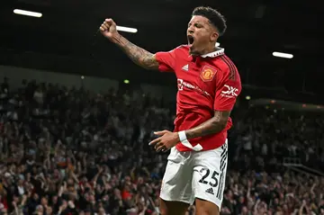 Manchester United forward Jadon Sancho has not played for the club since October