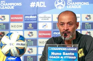 Al-Ittihad coach Nuno Espirito Santo is under pressure