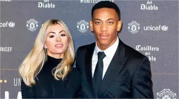 Anthony Martial and wife Melanie at an event recently.
Photo: Daily Active