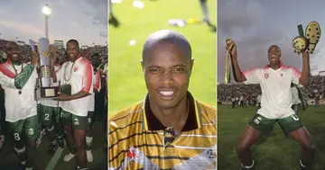 Philemon Masinga, Leeds United, Bafana Bafana, South Africa, World Cup, Soccer