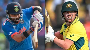 India, Australia, 2023 Cricket World Cup, Virat Kohli, David Warner