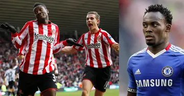 Asamoah Gyan, Michael Essien, Chelsea, Sunderland, English Premier League