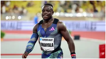 Kenya's Ferdinand Omanyala is ready for 2024 and will face a hectic athletics schedule.